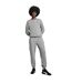 Mens Fleece Logo Cargo Trousers Grey Puma-1