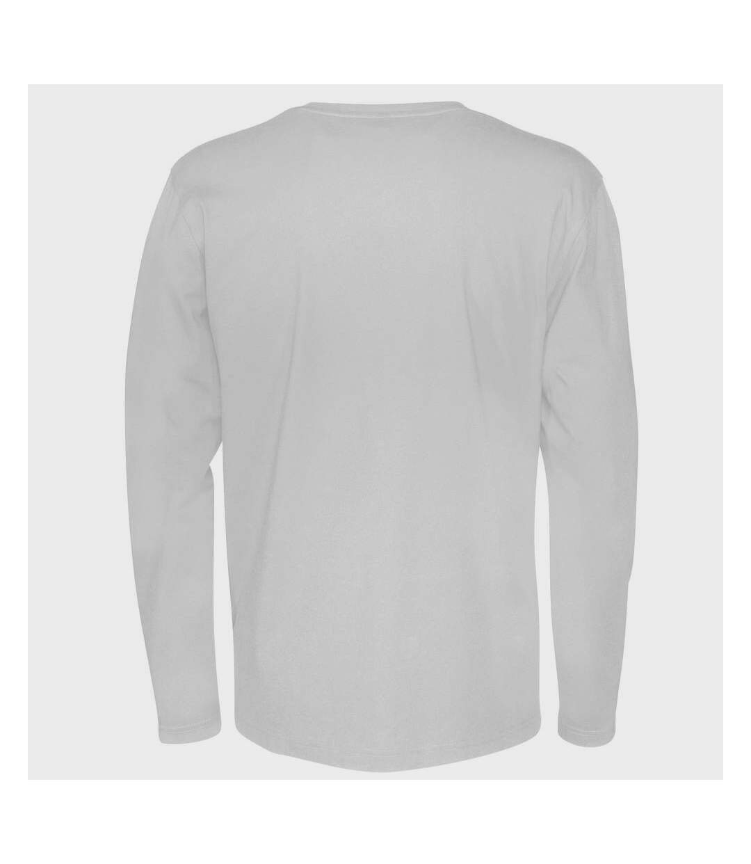 Mens long-sleeved t-shirt white Cottover