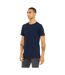 Canvas T-shirt Jersey Hommes Bleu Marine Bella + Canvas-4