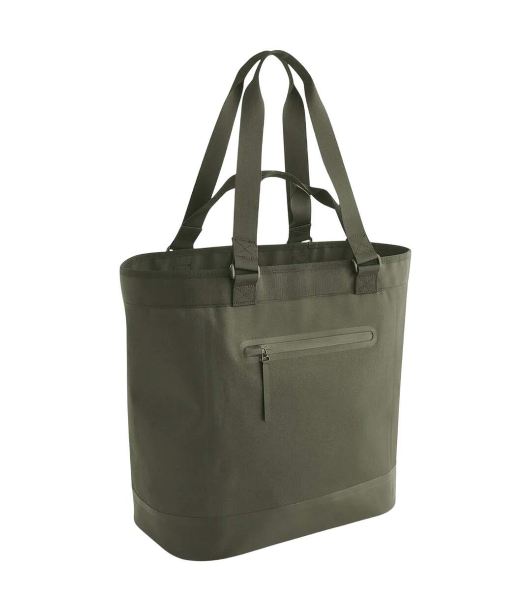 Tote Bag Taille Unique Vert Olive Quadra-1