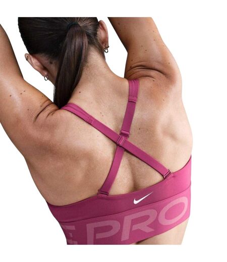 Brassière De Sport Pro Femme Rouge Betterave Nike