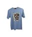 Maui And Sons Mens Skull T-Shirt (Blue)