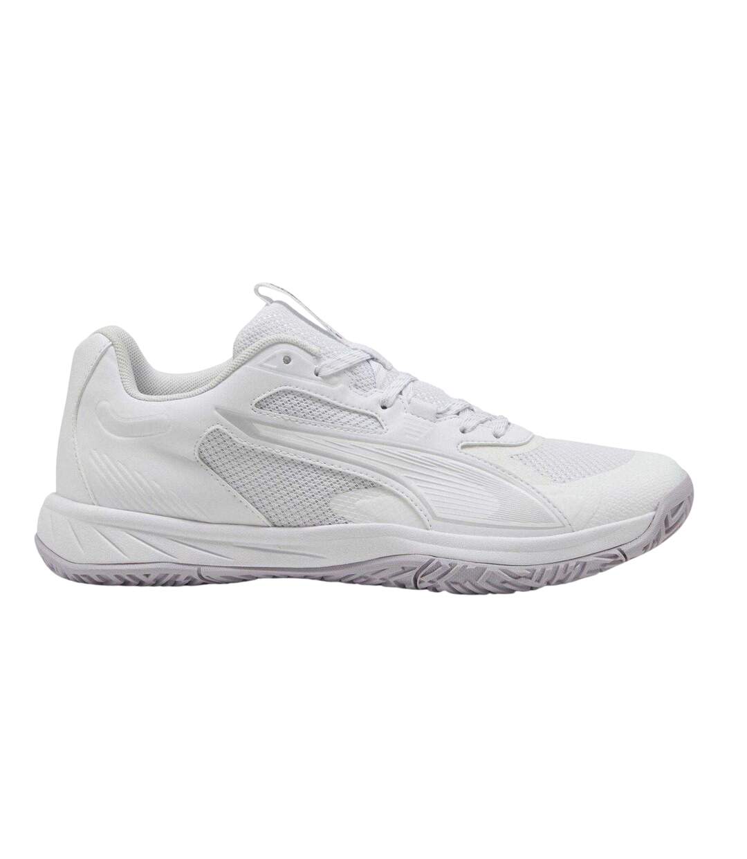 Womens/ladies Accelerate Pro Handball Trainers White Lilac Puma-1