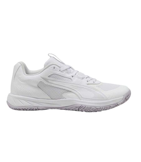 Womens/ladies Accelerate Pro Handball Trainers White Lilac Puma