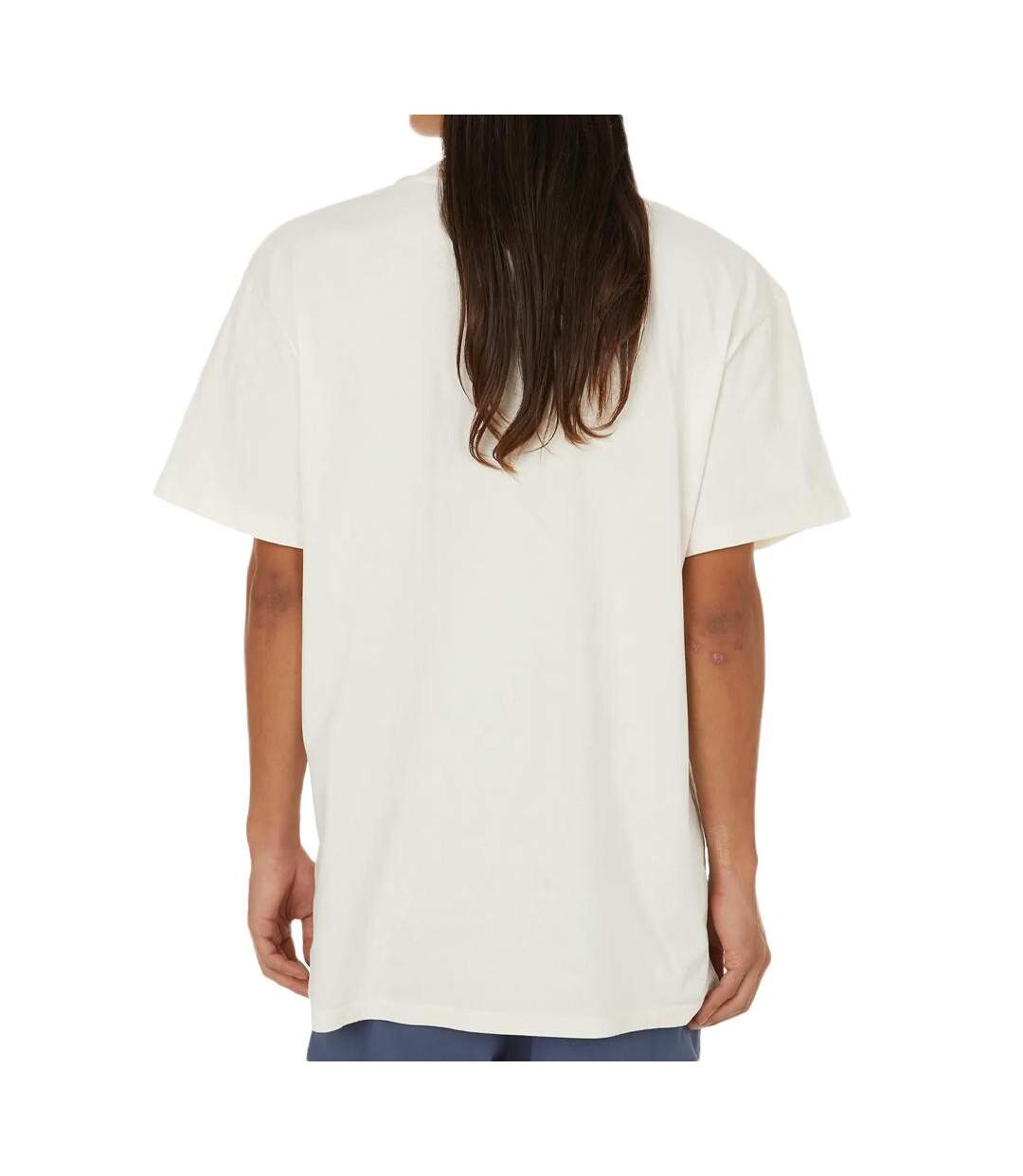 T-shirt Écru Homme Tommy Hilfiger Linear - L