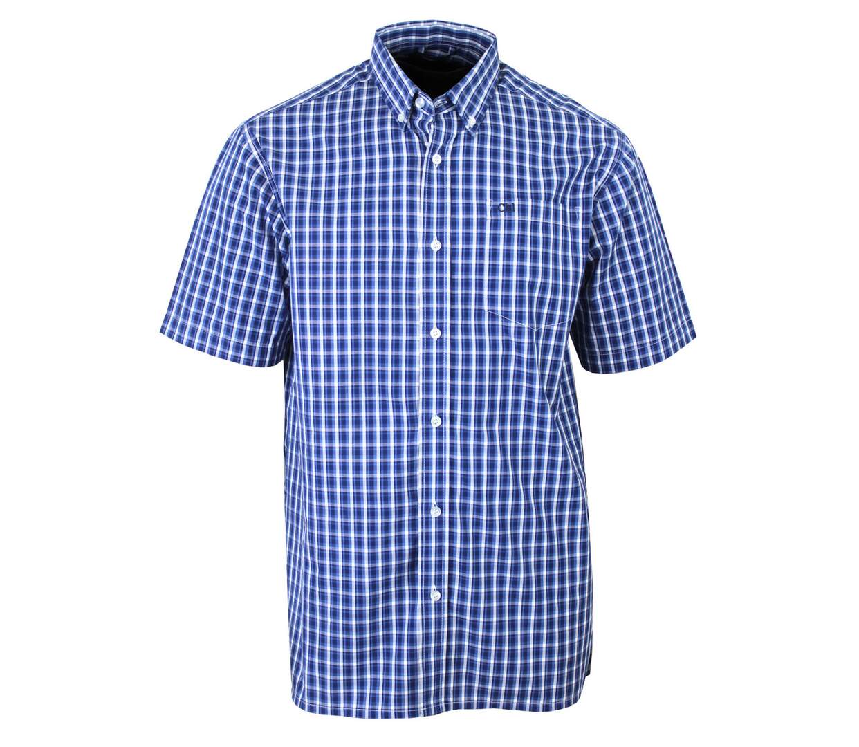 Chemise manches courtes 1 poche poitrine CH4043-1