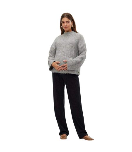 Pantalon De Grossesse Motif/style Uni Femme Noir Mamalicious