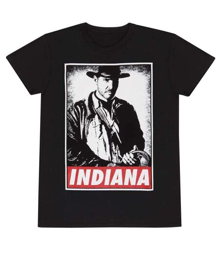 Indiana Jones - T-shirt INDY - Adulte (Noir) - UTHE1535