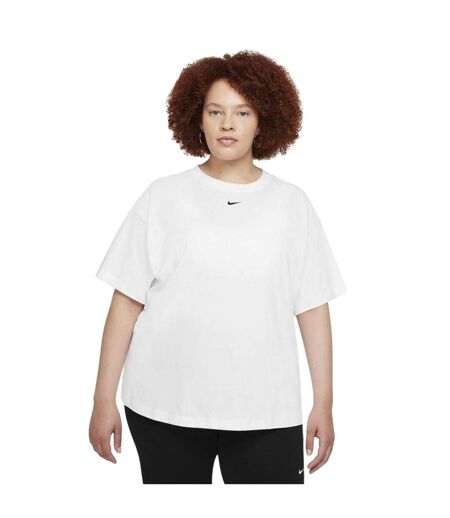 T-shirt Motif/style Logo Essential Femme Blanc Noir Nike