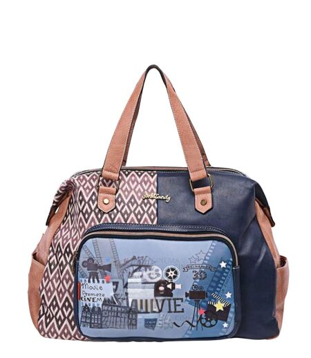 Sac à  Main Chic Bleu avec Poignées Confortables pour Femme