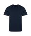 T-shirt Adulte Bleu Marine Uni Awdis-1
