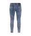 Womens/ladies Skinny Jeans Indigo Criminal Damage-2