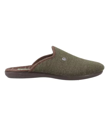 Chaussons Spelsbury Homme Kaki Cotswold