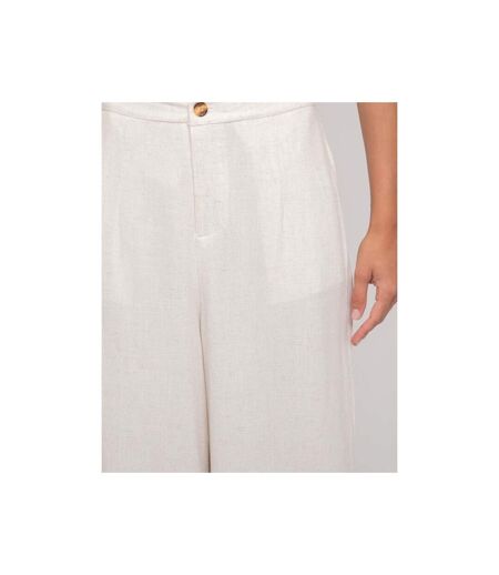 Pantalon effet lin EVELISE - Dona X Lisa