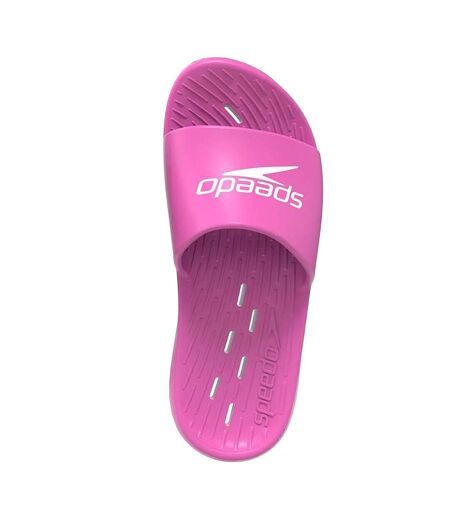 Claquettes Femme Rose Blanc Speedo