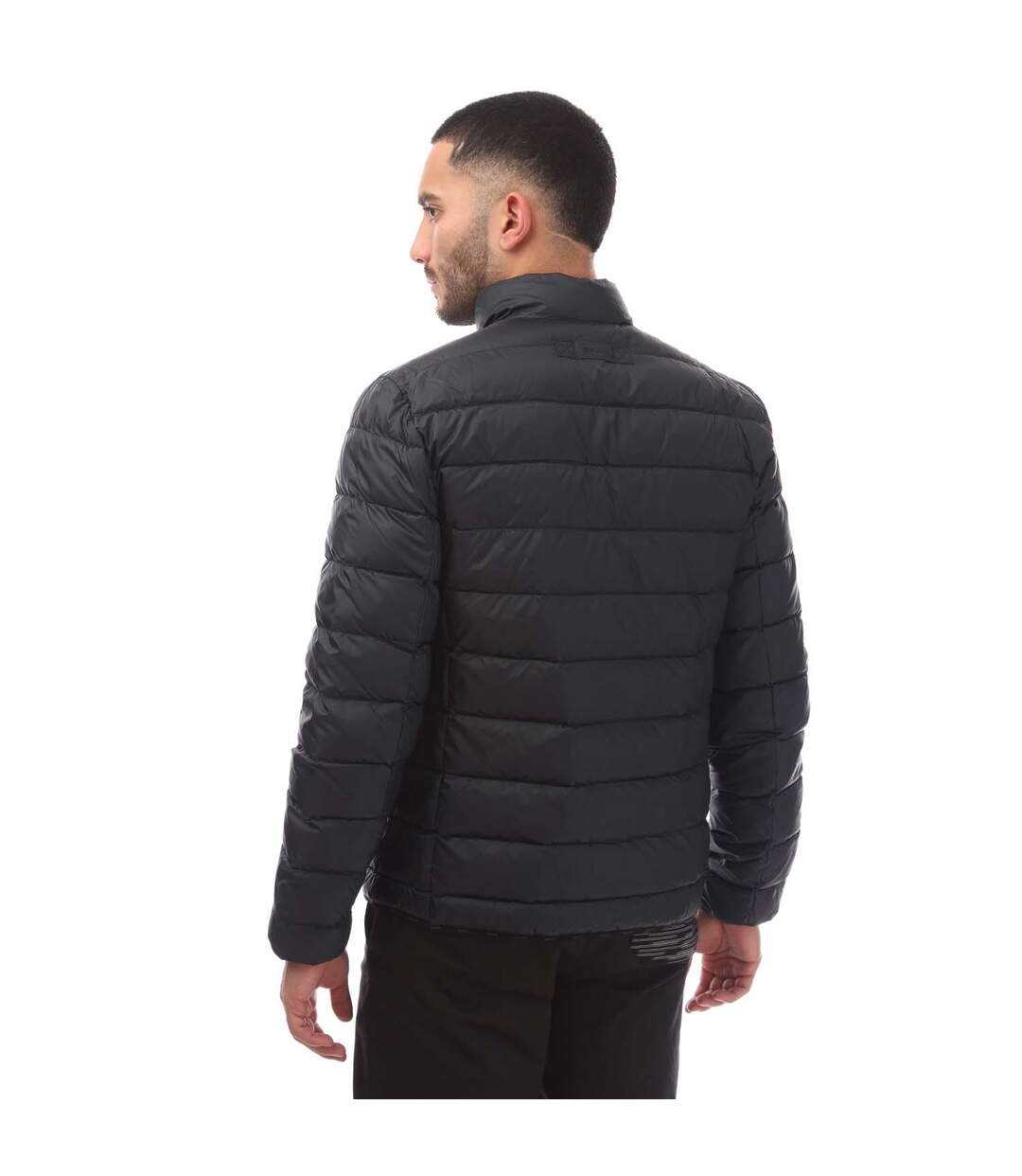 Mens Lightweight Down Jacket Black Gant-2