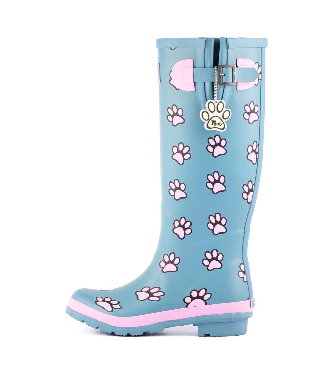 Bottes de pluie cookie femme bleu sarcelle Lazy Dogz