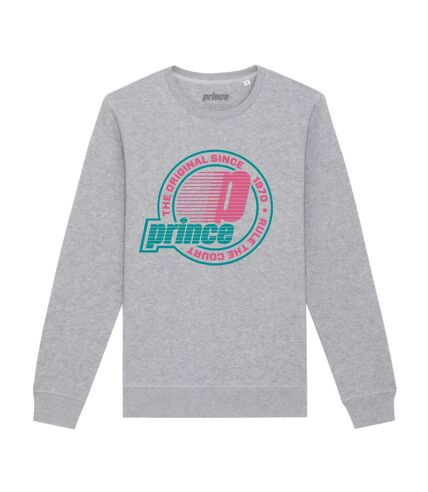 Prince Unisex Adult Moonball Sweatshirt (Heather Grey) - UTPN954