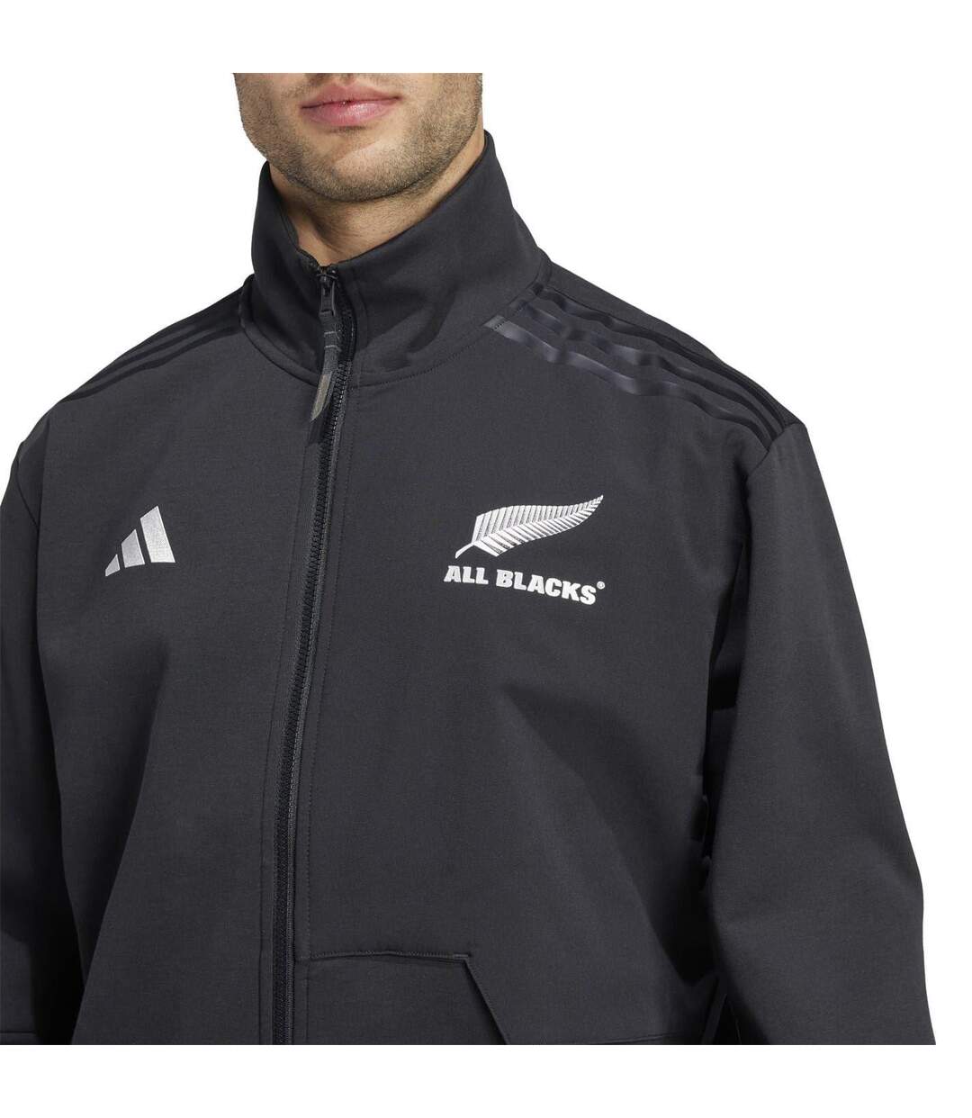 Veste Anthem All Blacks Homme Noir Adidas-4