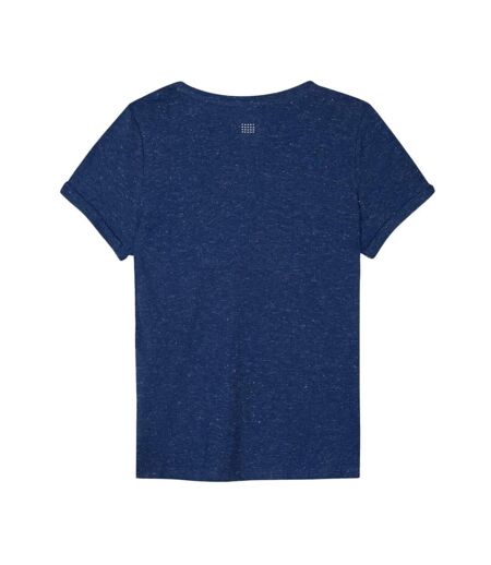 T-shirt bleu femme tbs adinatee 29418 - l