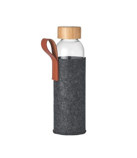 Thai bamboo 500ml water bottle one size stone grey MidOcean