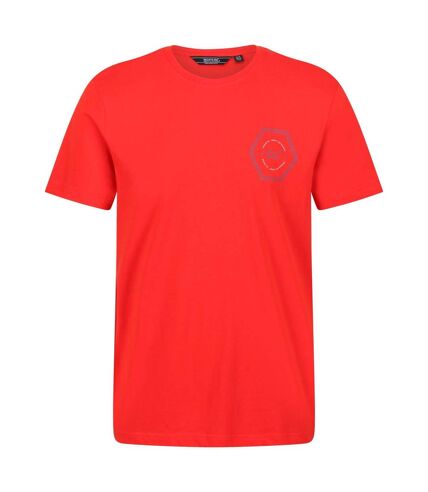 T-shirt breezed homme rouge vif Regatta Regatta