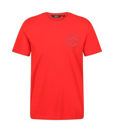 T-shirt breezed homme rouge vif Regatta Regatta