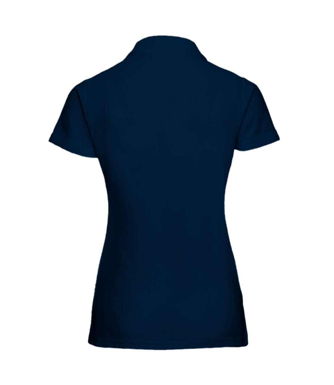 Polo à manches courtes  pour femme bleu marine Jerzees Colours