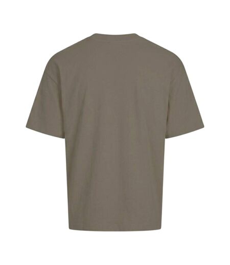 T-shirt Edge Homme Gris Jack And Jones