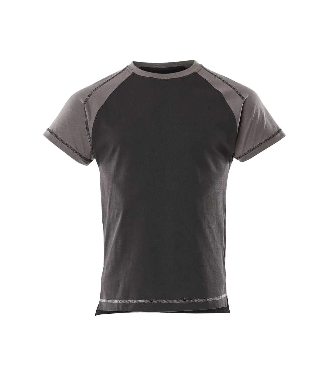 T-shirt Albano Image Homme Noir Anthracite Mascot-1