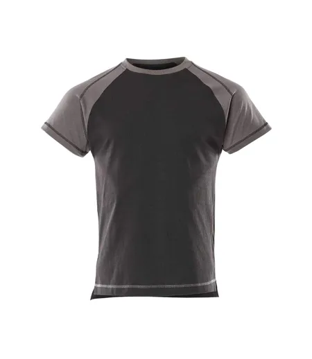 T-shirt Albano Image Homme Noir Anthracite Mascot