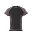 T-shirt Albano Image Homme Noir Anthracite Mascot-1