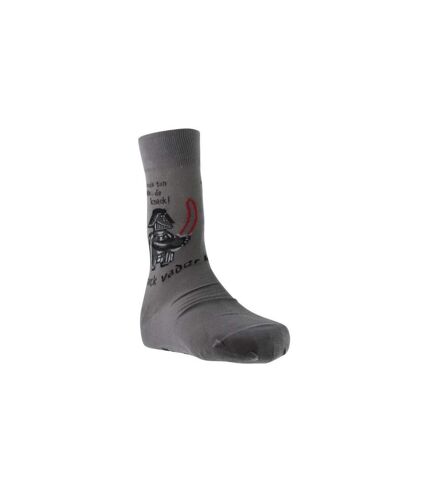 LABONAL Chaussettes Homme Coton MADE IN ALSACE Ardoise