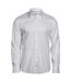 Tee Jays Chemise de luxe à manches longues en tissu extensible pour hommes (Blanc) - UTPC4792-1