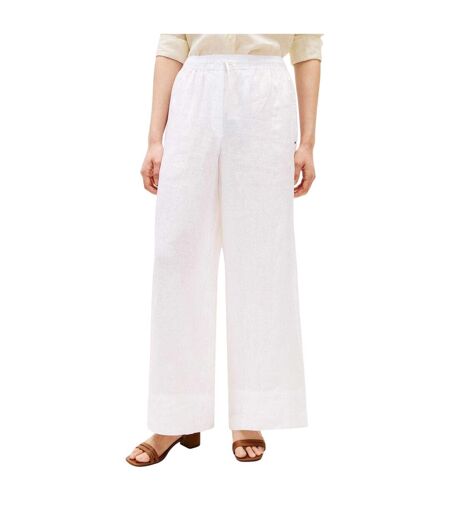 Pantalon Femme Blanc Tommy Hilfiger