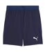 Mens Teamfinal Football Shorts Navy White Blue Puma-1