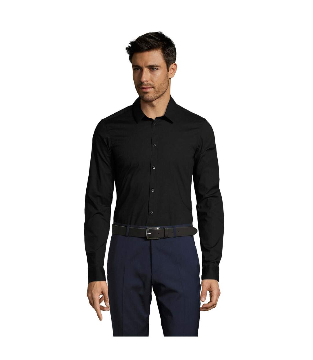 Chemise Blake Homme Noir SOLS-3