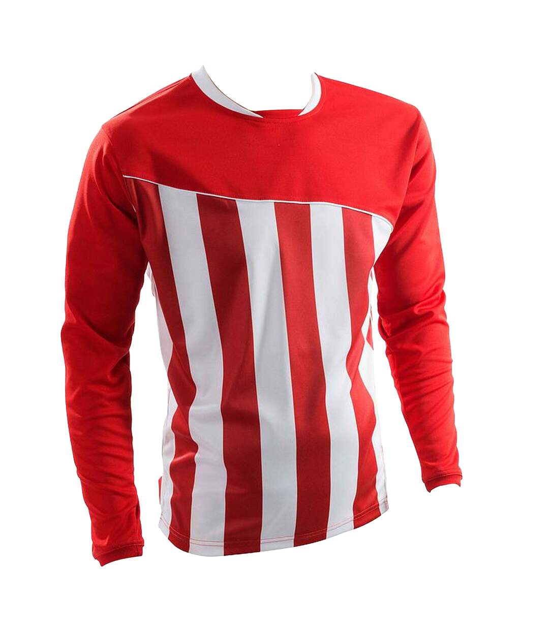 Unisex adult valencia football shirt red/white Precision-1