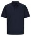 Polo manches courtes - JACK&JONES - Unisexe - JJ7556 - bleu marine blazer