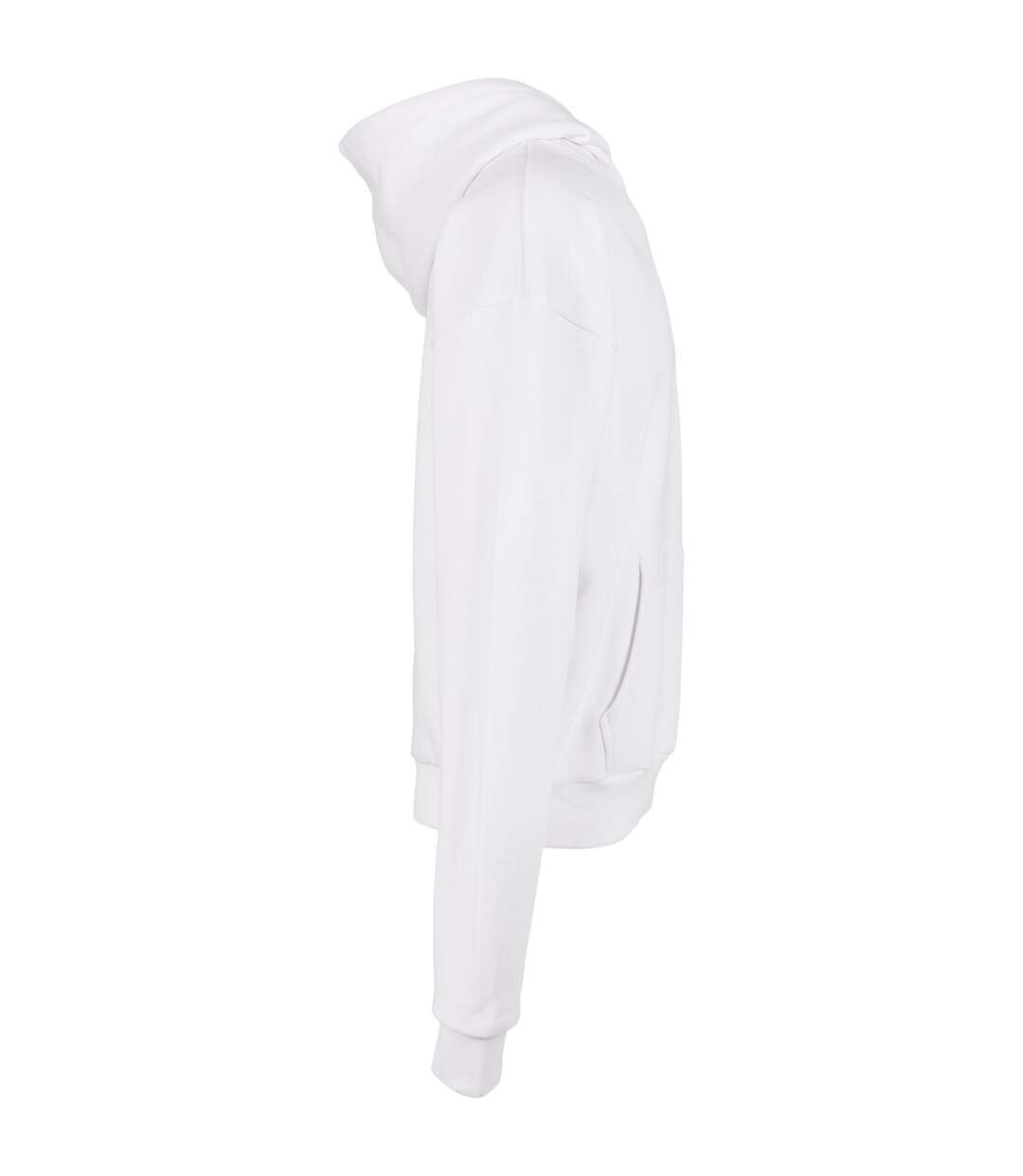 Sweat À Capuche Adulte Blanc Build Your Brand-3