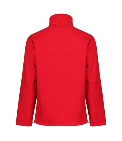 Mens uproar lightweight wind resistant softshell jacket classic red/seal grey Regatta