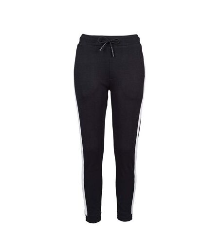 Pantalon de jogging femme noir / blanc Build Your Brand