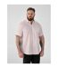 Mens D555 Lucas Short-sleeved Shirt Pink Duke-4