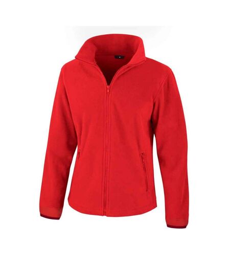 Result Core Womens/Ladies Norse Fashion Outdoor Fleece Jacket (Flame Red) - UTPC6422