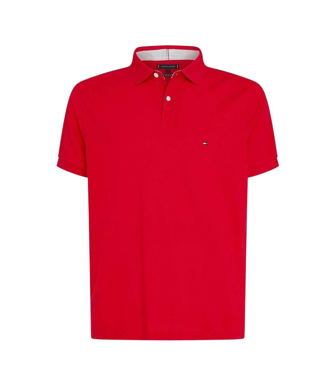Polo Motif/style Logo Brodé Homme Rouge Primaire Tommy Hilfiger-2