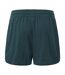 Womens/ladies Lightweight Shorts Forest Green Slazenger-2