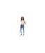 Womens/ladies Skinny Jeans Light Blue Vero Moda-1