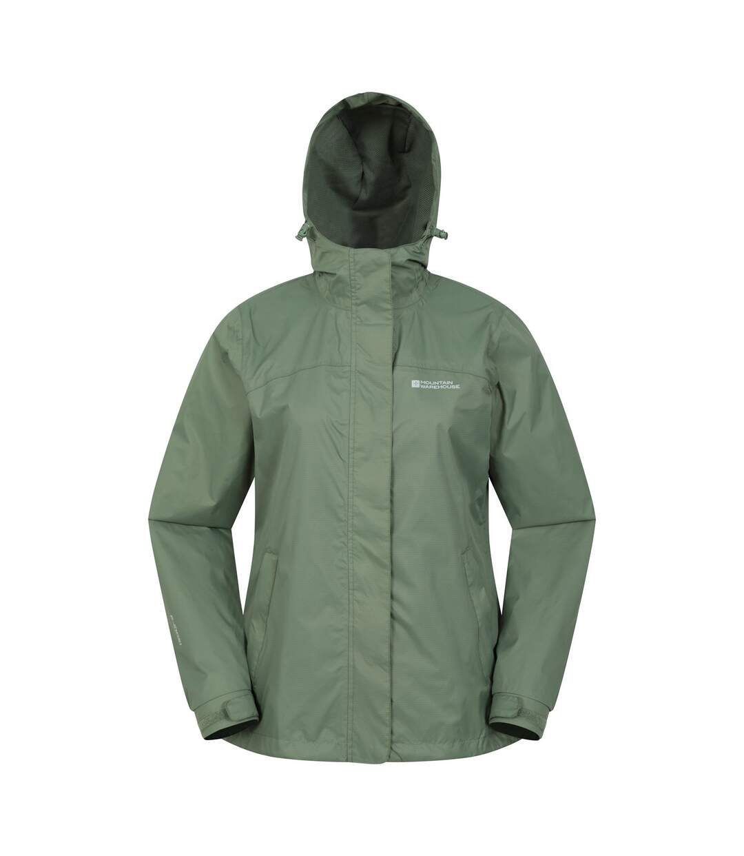 Veste imperméable torrent femme kaki Mountain Warehouse