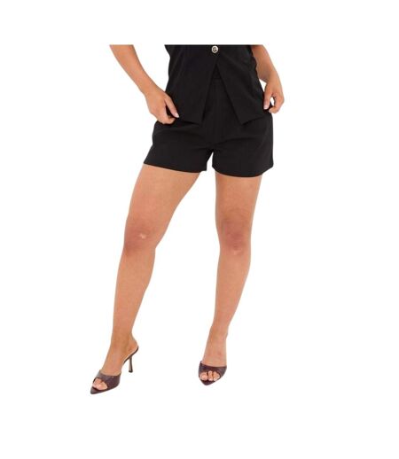 Womens/ladies High Waist Shorts Black I Saw It First