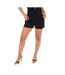Womens/ladies High Waist Shorts Black I Saw It First-2